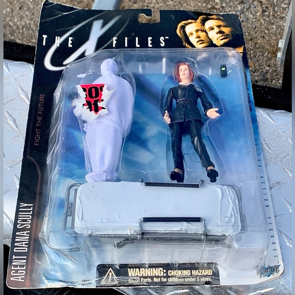 1998 Vtg Brand New Sealed X Files Agent Dana Scully Action Figure Doll - Picture 5 of 16